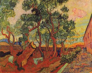 ガーデンオブサンポール病院 作： Vincent van Gogh